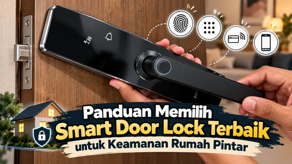 Panduan Memilih Smart Door Lock Terbaik untuk Keamanan Rumah Pintar