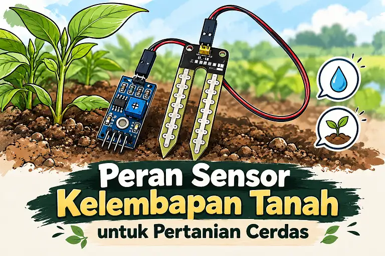 Peran Sensor Kelembapan Tanah untuk Pertanian Cerdas Bebas Gagal Panen